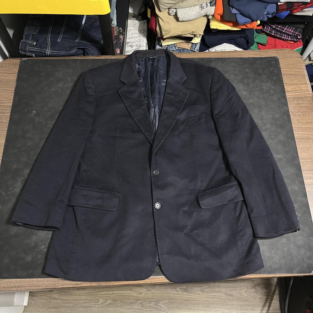 Brooks Brothers Blazer Mens 44 Blue Cashmere Loro Piana Sport Coat Canada